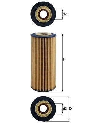 KNECHT HX 77 Hydraulic Filter, automatic transmission cheap in online store