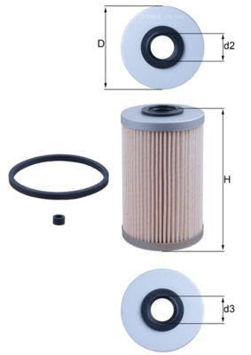 KNECHT KX 204D Fuel filter NISSAN experience and price