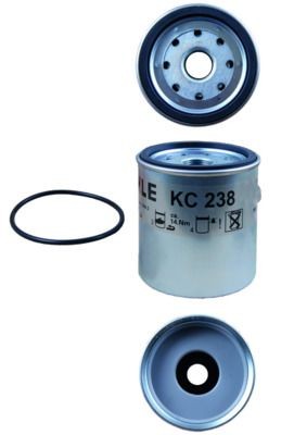 KNECHT Fuel filter KC 238D
