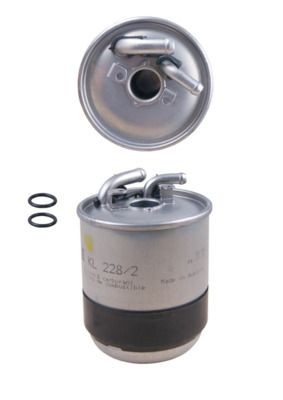 KNECHT Fuel filter KL 228/2D