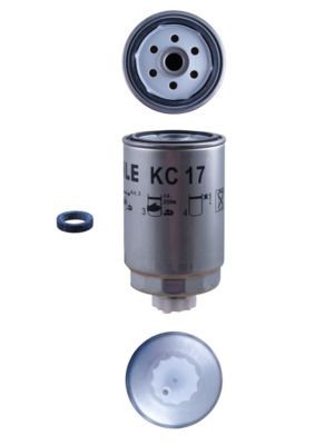 KNECHT Fuel filter KC 17D