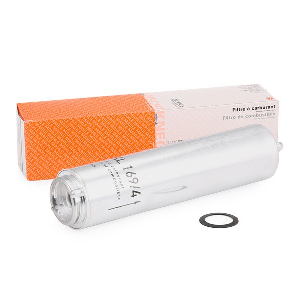 KNECHT KL 169/4D Fuel filter In-Line Filter, 8,0mm