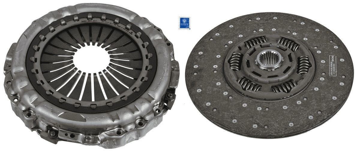 SACHS without clutch release bearing, 430mm Ø: 430mm Clutch replacement kit 3400 700 479 buy
