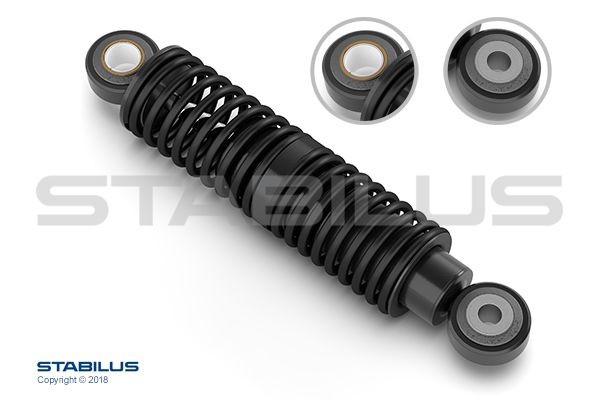 STABILUS 015295 SUBARU Vibration damper, v-ribbed belt in original quality