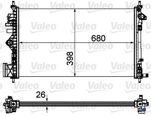 VALEO Radiator 735488 buy