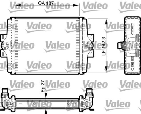 VALEO Engine radiator 735467 BMW 3 Series 2018