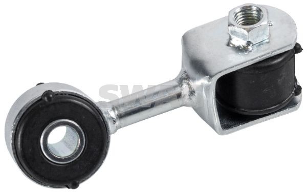 SWAG 81 94 2955 Anti-roll bar link Front Axle Right, Steel , silver