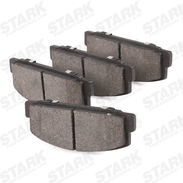 SKMA-1029 Set of brake pads SKMA-1029 STARK Rear Axle, excl. wear warning contact