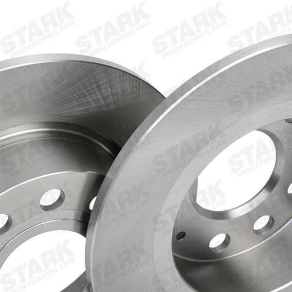 SKGE-2017 Brake discs SKGE-2017 STARK Rear Axle, 253x10mm, 5/10x112,0, solid, Uncoated