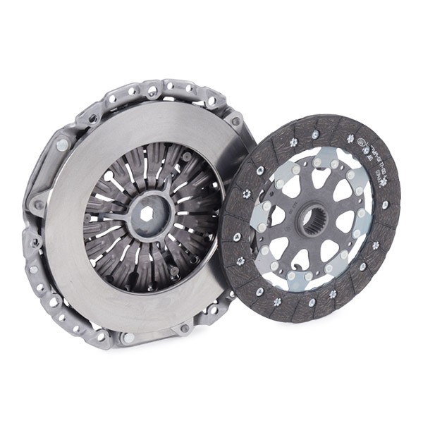 LuK 624355200 Clutch replacement kit SAC, for engines with dual-mass flywheel, with clutch release bearing, with release fork, Requires special tools for mounting, Check and replace dual-mass flywheel if necessary., with automatic adjustment, 240mm
