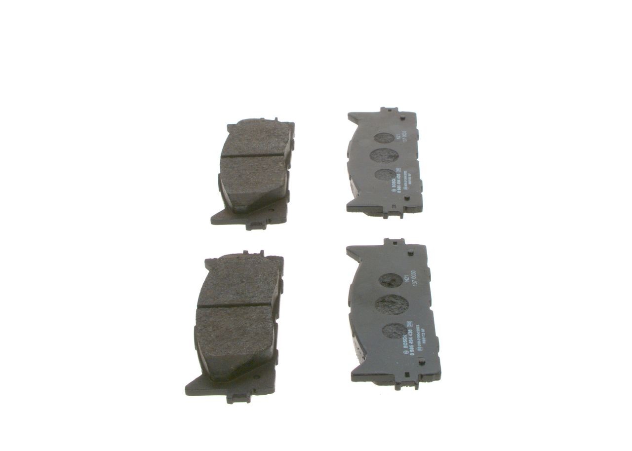 0986494430 Set of brake pads 8331-D1293 BOSCH Low-Metallic