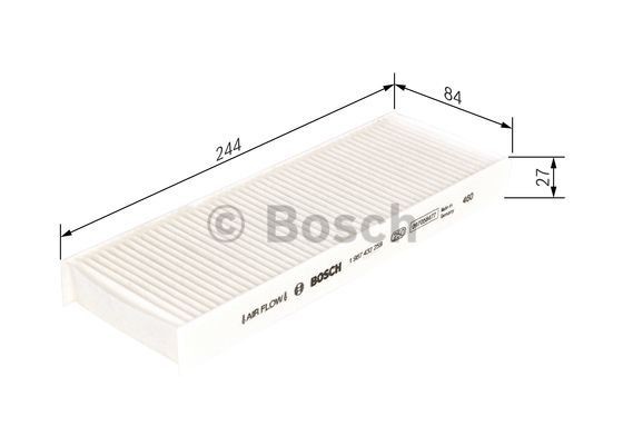 1987432259 AC filter BOSCH 1 987 432 259 review and test