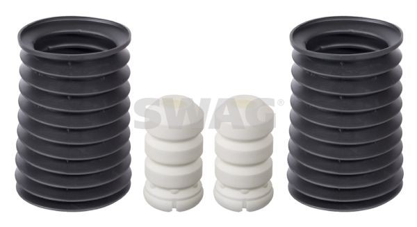 SWAG 10 56 0008 Dust cover kit, shock absorber Front Axle, PU (Polyurethane)