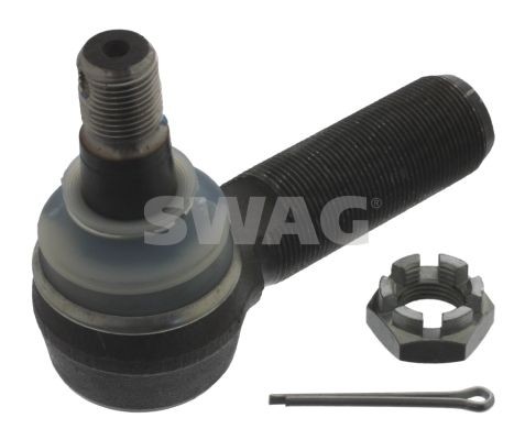 SWAG Cone Size 22 mm, Front Axle Left, Front Axle Right, with crown nut Cone Size: 22mm, Thread Type: with left-hand thread Tie rod end 10 71 0034 buy