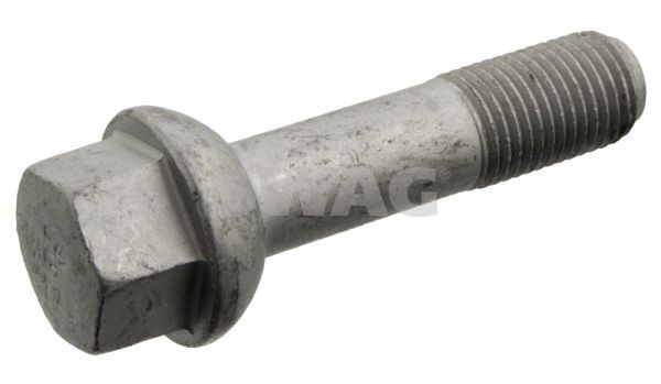 SWAG 10 90 9806 Wheel Bolt M14 x 1,5, Ball seat A/G, 22,5 mm, 10.9, for light alloy rims, SW19, Zink flake coated, Steel, Male Hex