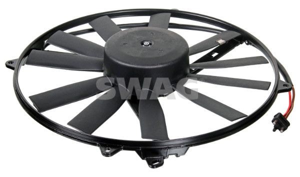 SWAG 10 91 2391 Cooling fan MERCEDES-BENZ 190 1982 in original quality