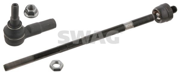 SWAG 10 93 3078 Rod Assembly Front Axle Left, Front Axle Right, with self-locking nut