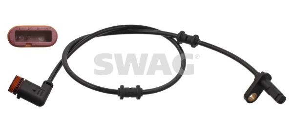 SWAG Rear Axle Left, Rear Axle Right, 724mm Length: 724mm Sensor, wheel speed 10 93 8595 buy