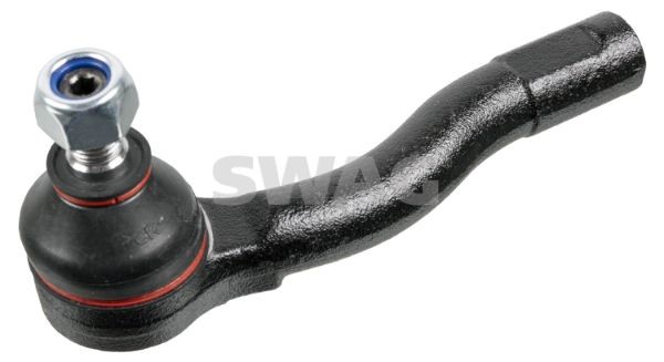 13 92 6797 SWAG Tie rod end CHEVROLET Front Axle Left, with self-locking nut