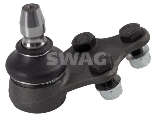 SWAG 13 94 1802 Ball Joint Front Axle Left, Lower, Front Axle Right, with nut, with bolts/screws, 15mm, for control arm