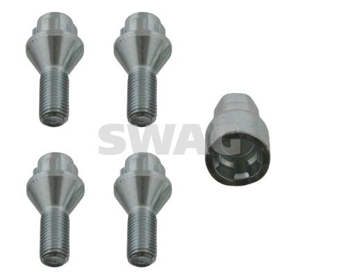 Original SWAG Wheel bolt and wheel nuts 20 92 7047 for OPEL ASTRA