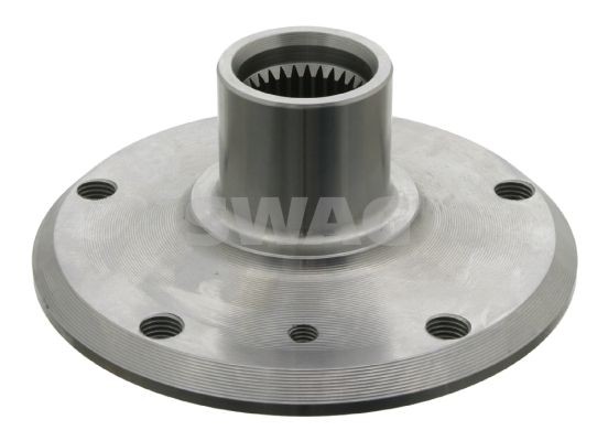 SWAG 20 92 8132 Wheel Hub 5, without wheel bearing, Rear Axle