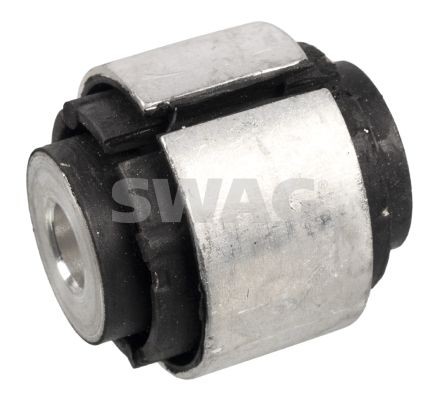 SWAG 20 93 2037 Control Arm- / Trailing Arm Bush Rear Axle Left, Lower, Front, Rear Axle Right, Elastomer, slotted, for trailing arm