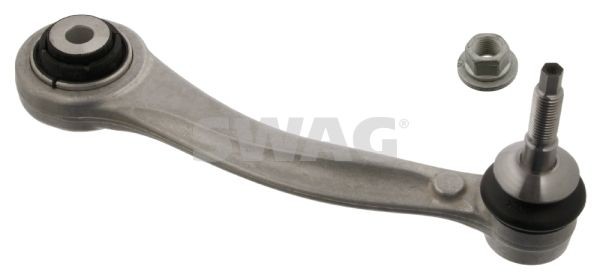 SWAG 20 93 7452 Suspension arm with nut, Front, Rear Axle Right, Control Arm, Aluminium