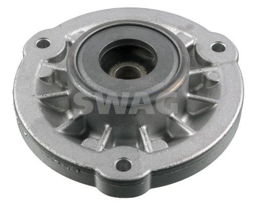 SWAG 20 93 8394 Top strut mount Front Axle, without ball bearing, Aluminium