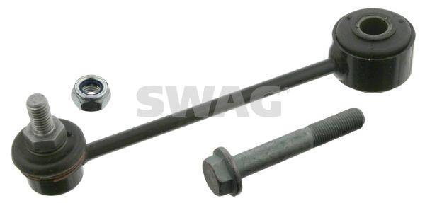 30 93 1842 SWAG Drop links AUDI Rear Axle Left, Rear Axle Right, 175mm, M10 x 1,5 , with screw, with nut
