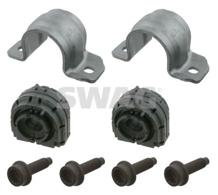 SWAG Rear Axle, with holder, with bolts/screws Repair Kit, stabilizer suspension 32 92 3606 buy