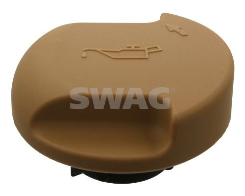 40 91 9491 SWAG Oil filler cap and seal FIAT yellow, with seal
