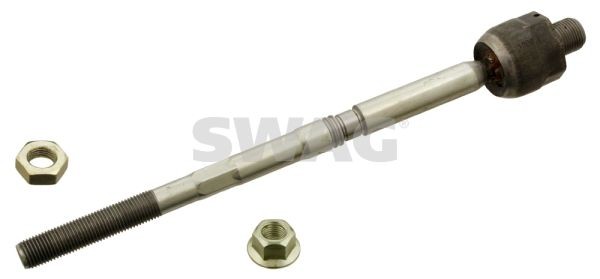 SWAG 40 93 0573 Inner tie rod Front Axle Left, Front Axle Right, 285 mm, with lock nut