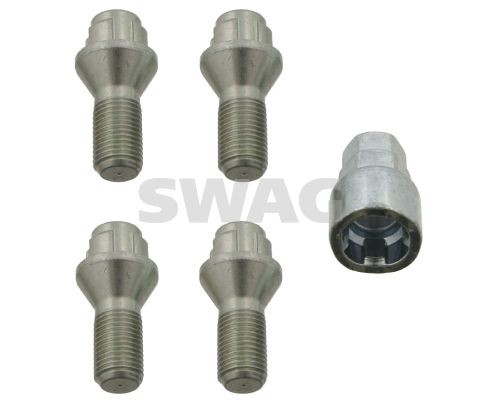 60 92 7054 SWAG Wheel stud FIAT Conical Seat F, 25 mm