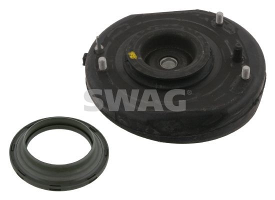 SWAG 60 93 4457 Top strut mount Front Axle Left, with ball bearing, Elastomer