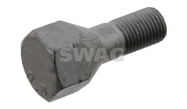 SWAG 62 93 2440 Wheel Bolt M14 x 1,5, Conical Seat F, 19 mm, 10.9, for steel rims, SW24, Steel, Male Hex