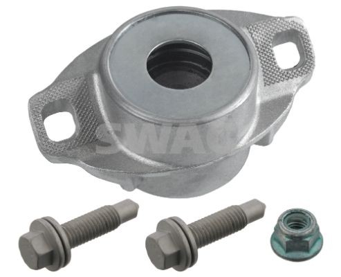 SWAG 62 93 7971 Repair kit, suspension strut Rear Axle, without ball bearing, with attachment material