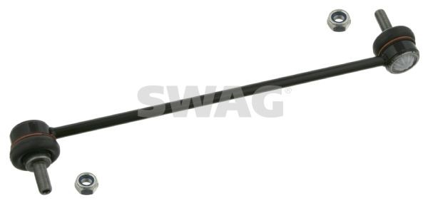 SWAG 70 92 7433 Anti-roll bar link Front Axle Left, Front Axle Right, 315mm, M10 x 1,25 , with self-locking nut, Steel