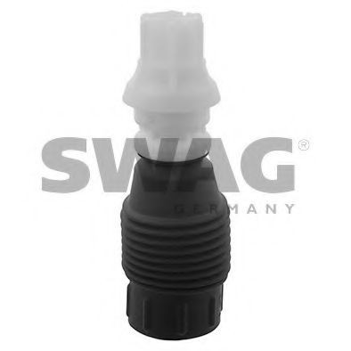 SWAG 70 93 6855 Dust cover kit, shock absorber Front Axle, PU (Polyurethane)