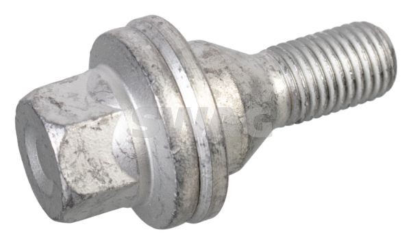 SWAG 81 92 6590 Wheel Bolt M12 x 1,5, Conical Seat F, 21 mm, 10.9, for light alloy rims, SW17, Zink flake coated, Steel, Male Hex