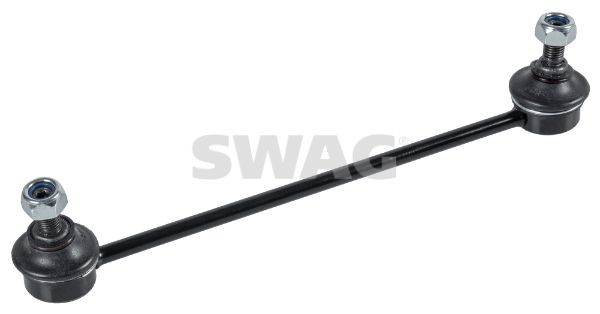 SWAG 89 92 8045 Anti-roll bar link Rear Axle Left, Rear Axle Right, 246mm, M10 x 1,25 , with self-locking nut, Steel