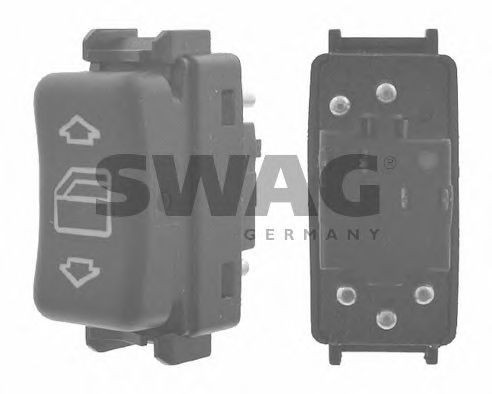 SWAG Left Rear Number of connectors: 6 Switch, window regulator 99 91 8302 buy