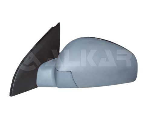 ALKAR Right, primed, Electric, Heatable, with memory, Electronically foldable, Convex, for left-hand drive vehicles Side mirror 6110444 buy