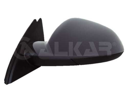 ALKAR 6139426 Wing mirror Left, primed, Electric, Heatable, Aspherical, for left-hand drive vehicles