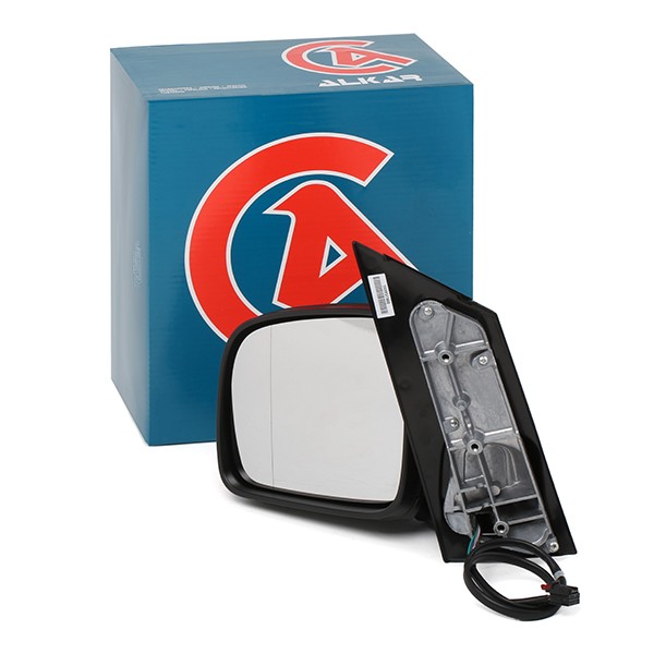 ALKAR Side mirror left and right VW Caddy 3 new 9225154