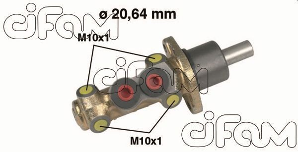 CIFAM D1: 20,64 mm, Cast Iron Master cylinder 202-142 buy