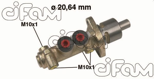 CIFAM D1: 20,64 mm, Cast Iron Master cylinder 202-149 buy