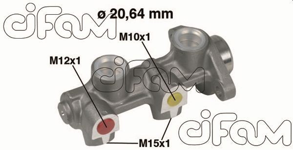 CIFAM D1: 22,20 mm, Cast Iron Master cylinder 202-162 buy