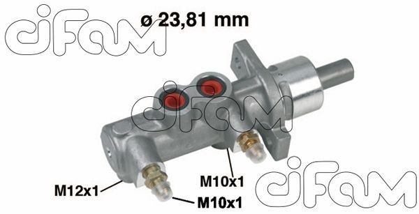 Great value for money - CIFAM Brake master cylinder 202-165