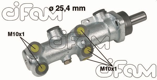 CIFAM 202-239 Brake master cylinder FIAT experience and price